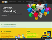 Tablet Screenshot of dbk-it.de